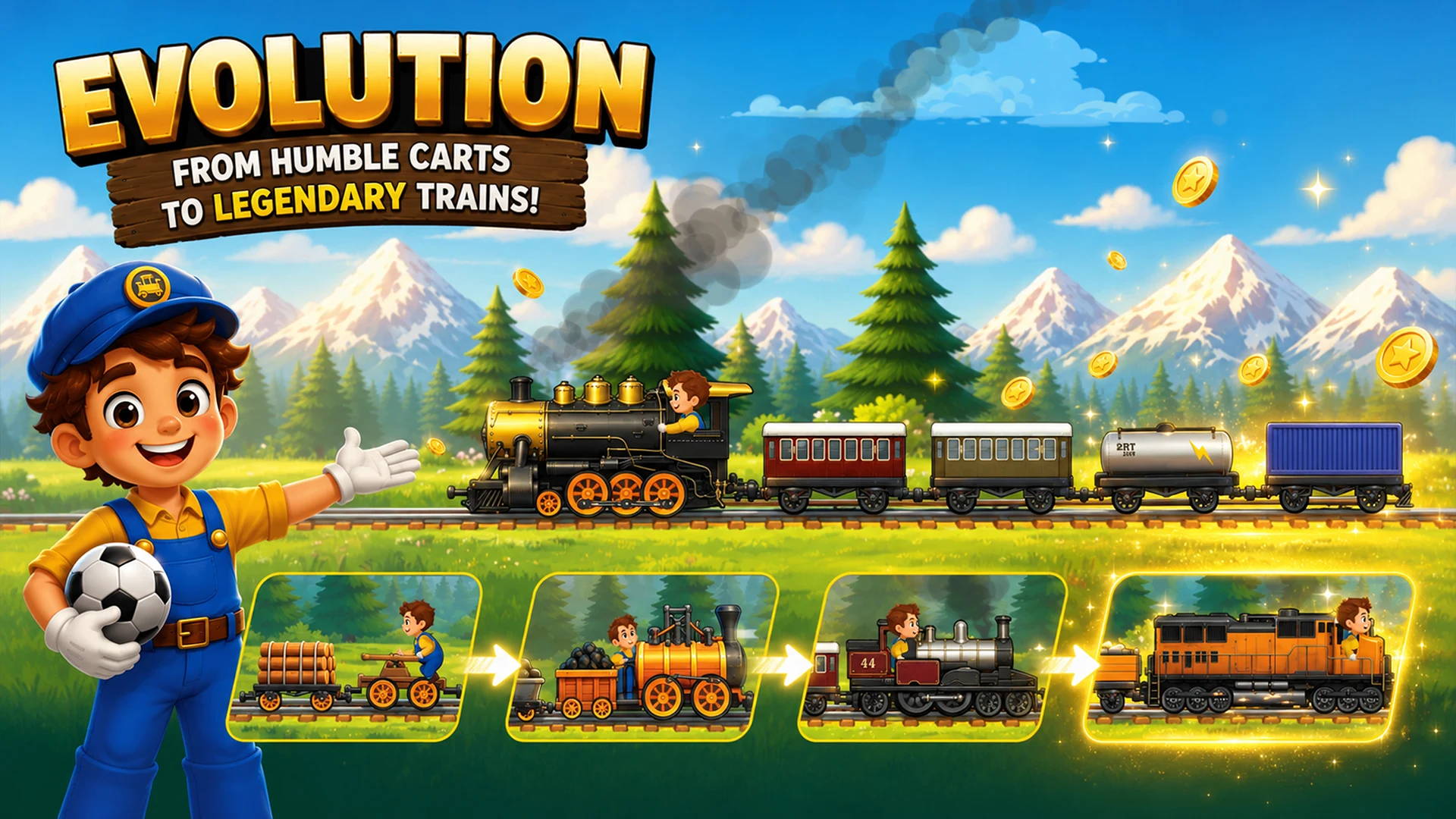 Train Clicker Idle Evolution screenshot