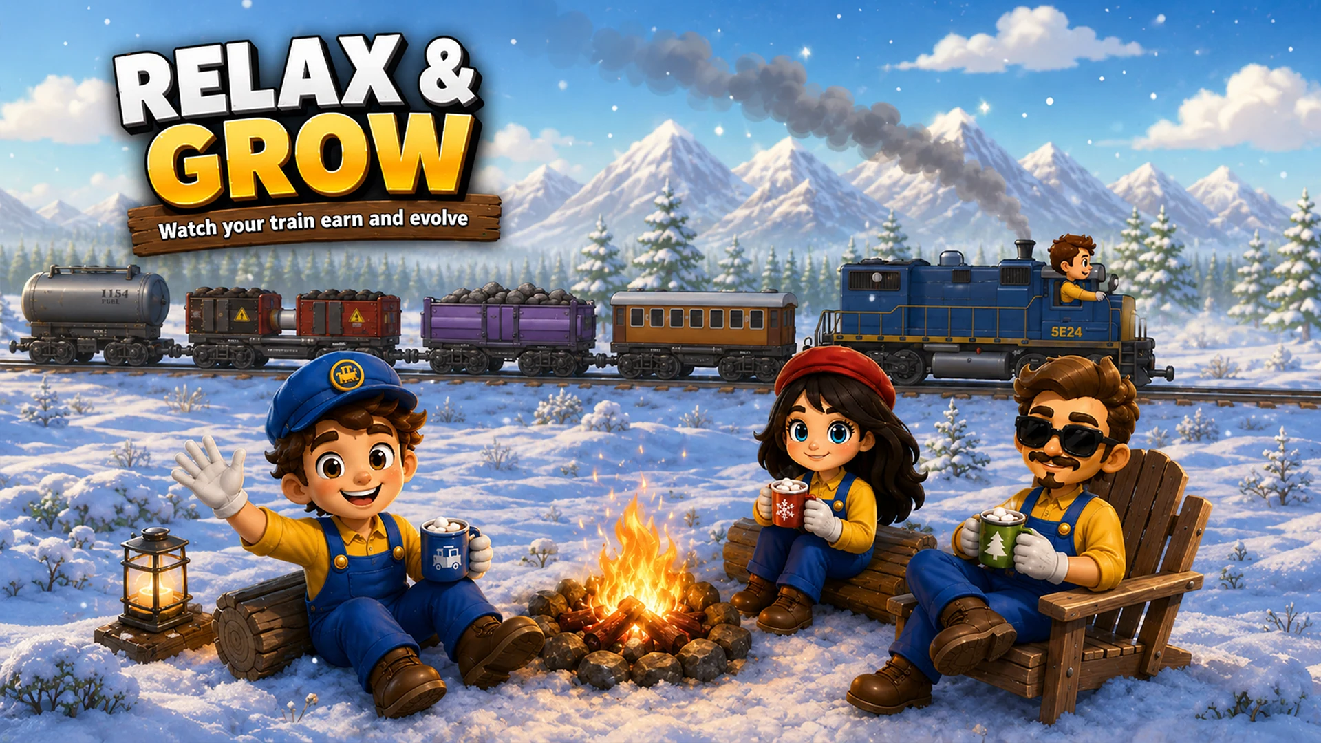 Train Clicker Idle Evolution screenshot