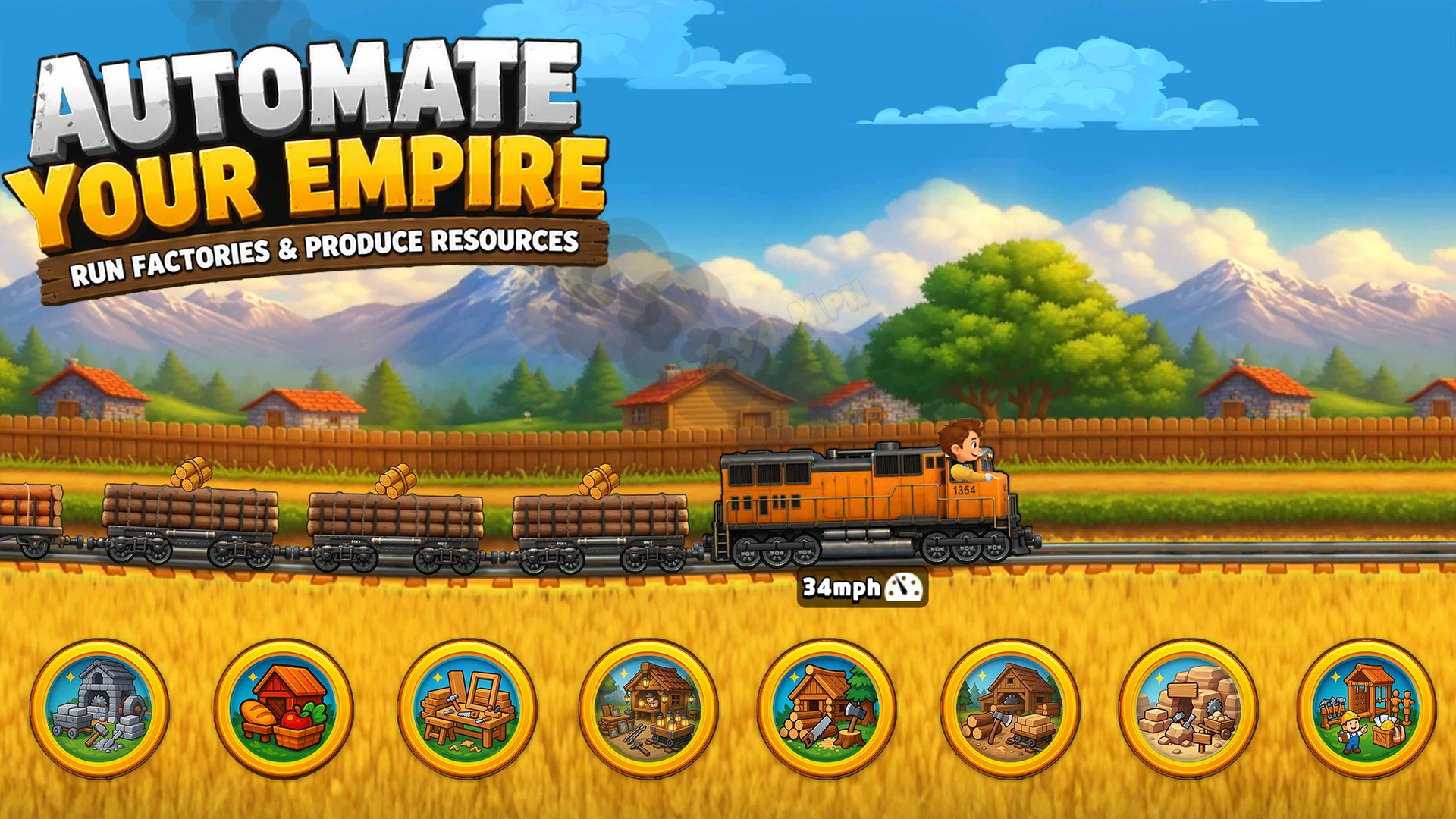 Train Clicker Idle Evolution screenshot